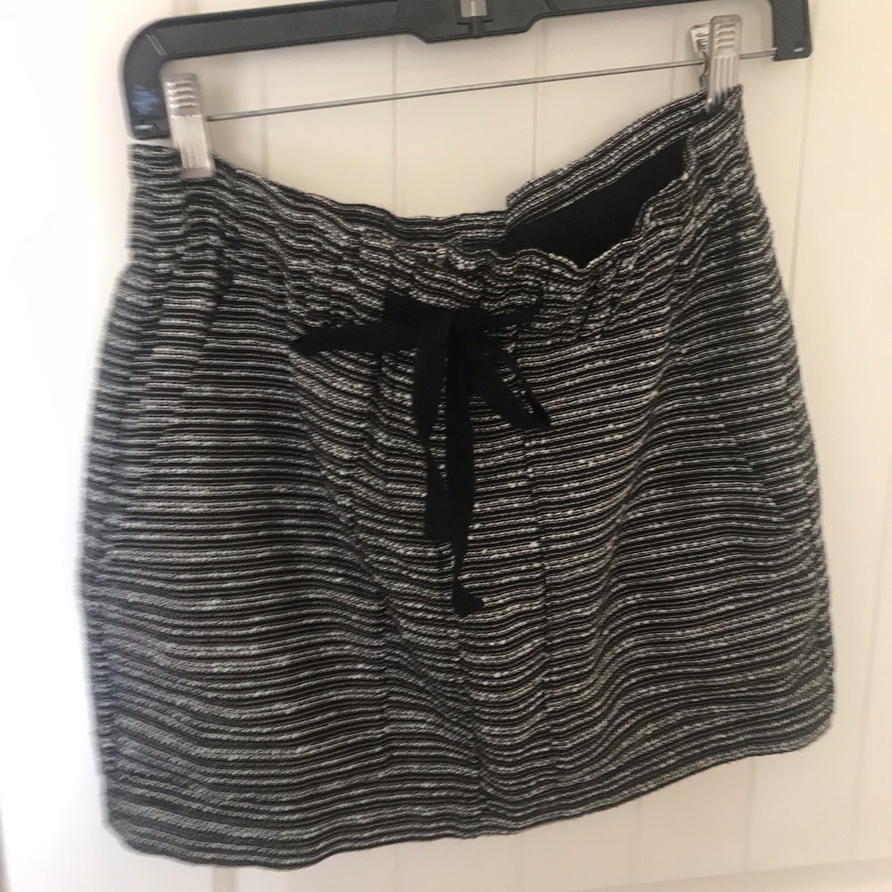 tweed skirt, with pockets, mango, sz 6